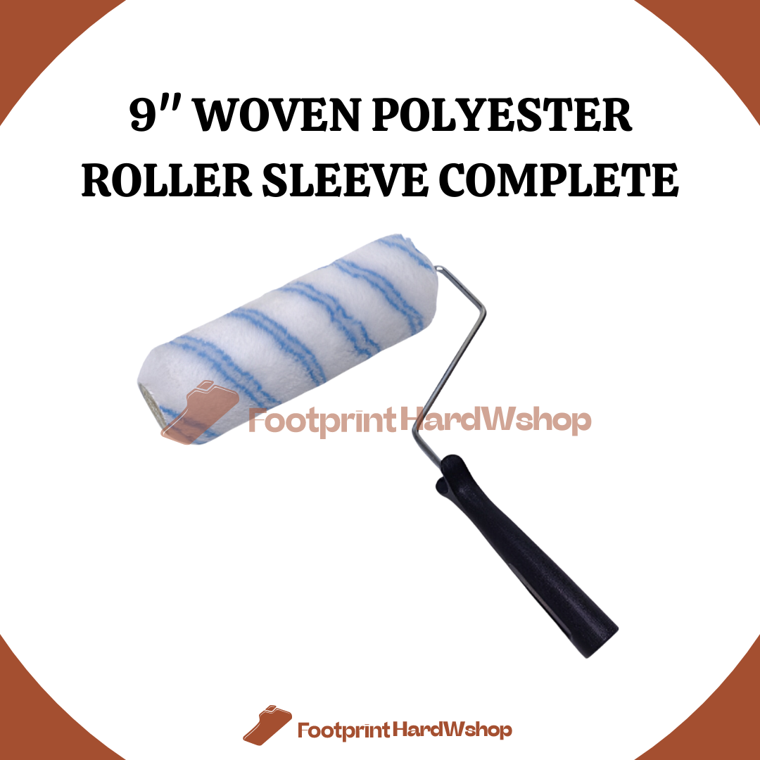  9" Woven Polyester Roller Sleeve Complete