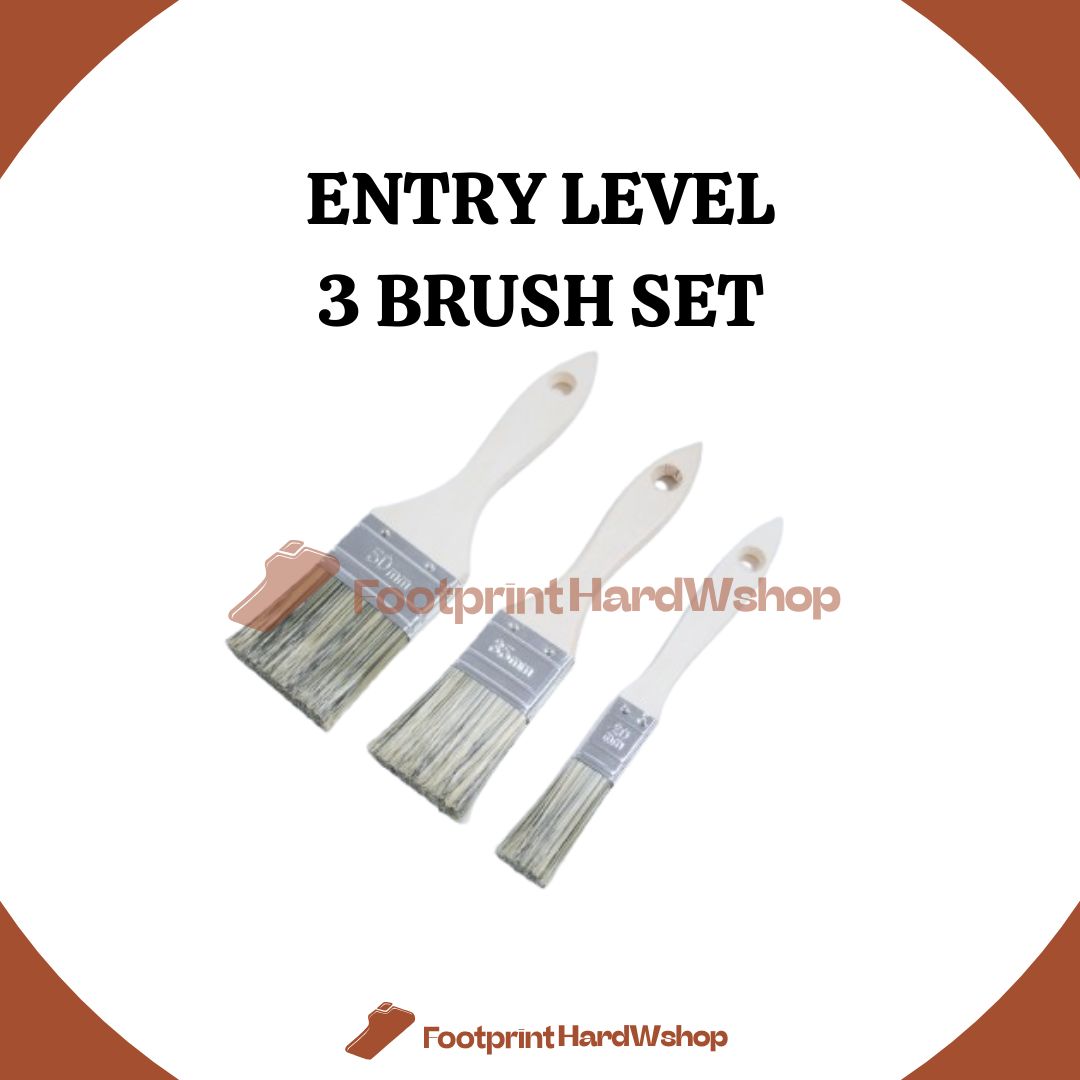  Entry Level 3 Brush Set